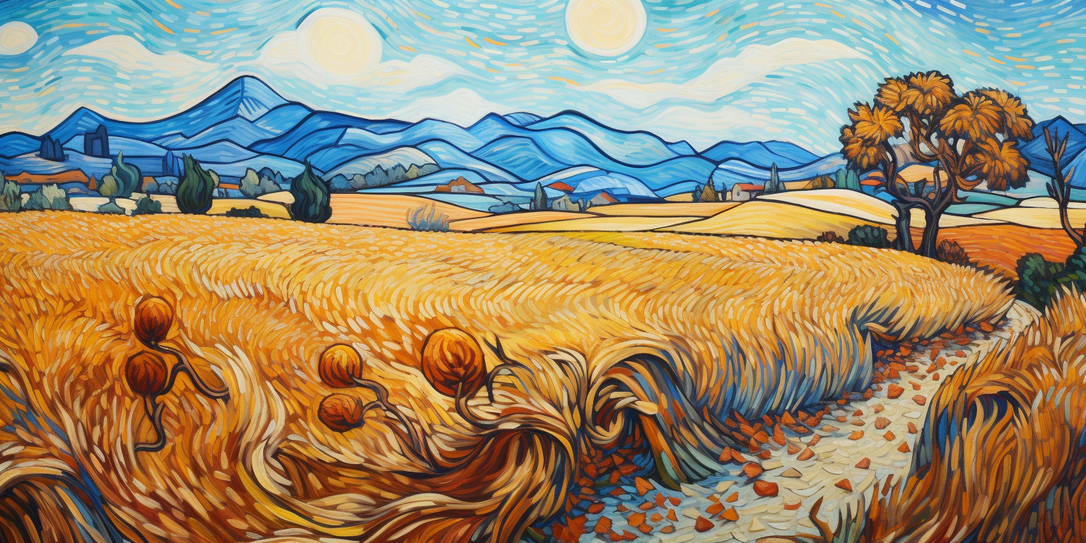 fredmadamekay_a_wheat_field_a_footpath_a_rock_formation_thorns__a7b1d26e-c8ee-48c1-8a28-368bcd76d3c5