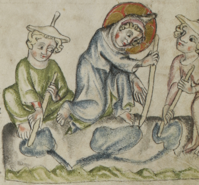 Sbs-0008_027r_Jesus_fängt_mit_anderen_Kindern_am_Sabbat_Fische.TIF