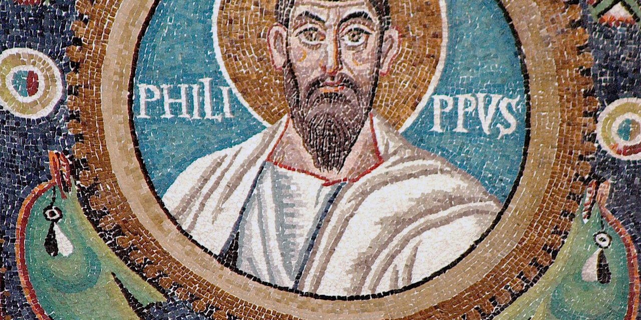 Philip_the_Apostle._Detail_of_the_mosaic_in_the_Basilica_of_San_Vitale._Ravena,_Italy