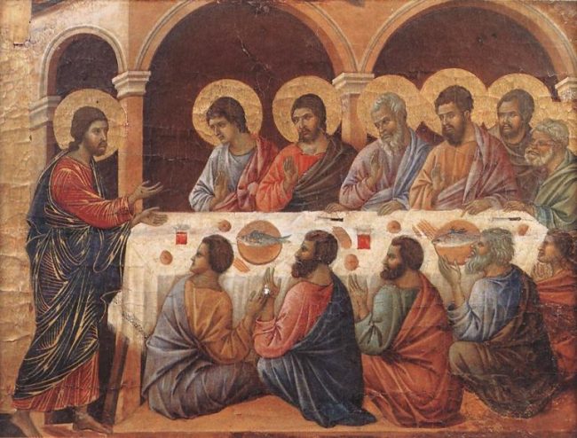 Duccio_di_Buoninsegna_-_Appearance_While_the_Apostles_are_at_Table_-_WGA06738